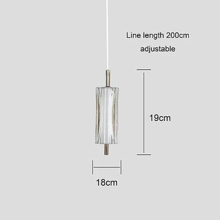 علاقي مفرد مودرن ذهبي+3اضاءات 12W