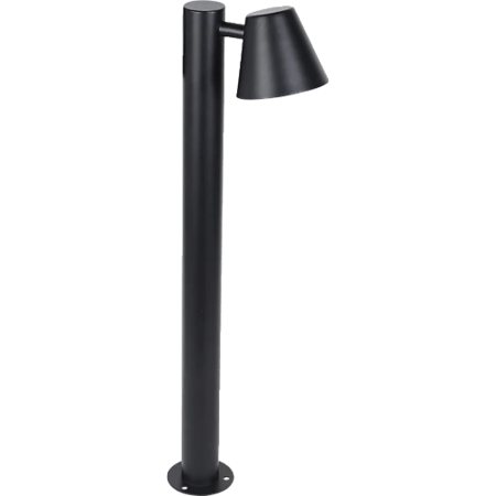 فانوس حديقة اسود مفرد 60سم GU10