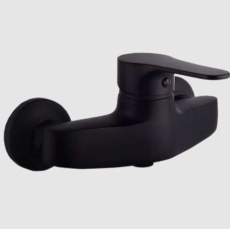 خلاط شطاف زنك بيضاوي طقم كروم