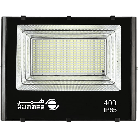 كشاف OD قطعتين ابيض ريموت+طاقةشمسية همر