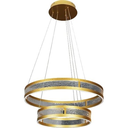 نجف مودرن ذهبي+3اضاءات 135W