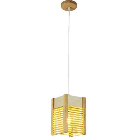 علاقي مفرد 2متر خشبي E27*1L