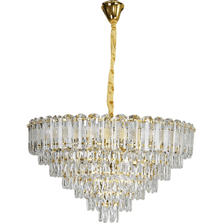 نجف مودرن ذهبي قطعتين E14*15L