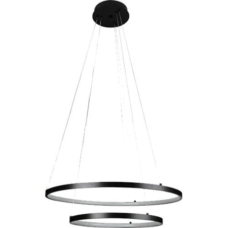 نجف مودرن اسود+اصفر 400*600 42W