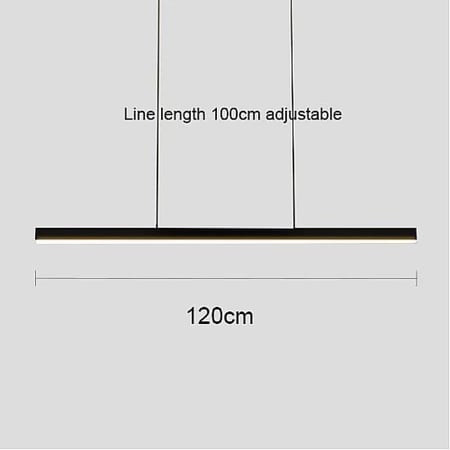 نجف مودرن اسود+3اضاءات 25W