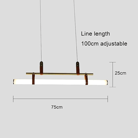 نجف مودرن زيتي+اصفر 12W