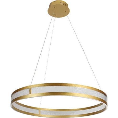 نجف مودرن ذهبي+3اضاءات 85W