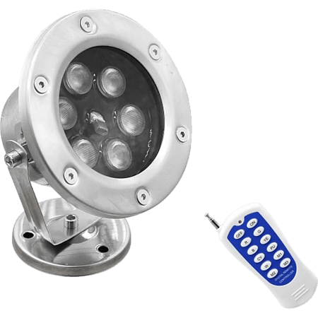 كشاف شلال ملون بريموت6عيون قاعدة متحركة IP68