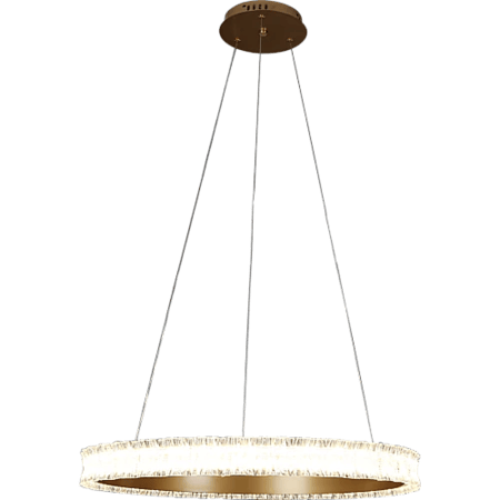 نجف مودرن ذهبي+3اضاءاتLED 105W