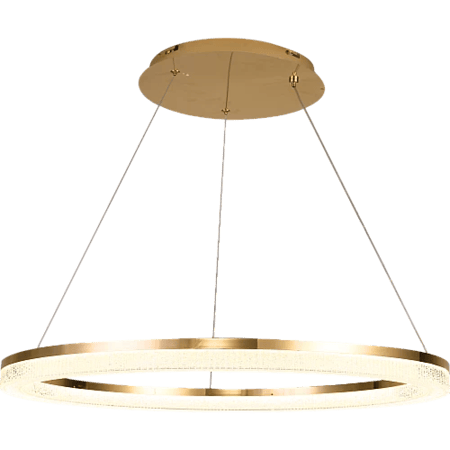 نجف مودرن ذهبي+3اضاءات 55W