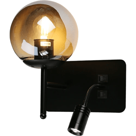 ابليك مودرن مفرد اسود E27*1L