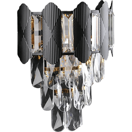 ابليك مودرن اسود+ذهبي E14*2L