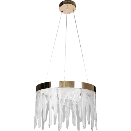 نجف مودرن قطعتين ذهبي+3اضاءات 42W