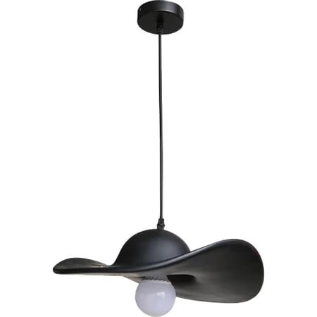 نجف مودرن 2متر اسود E27*1L