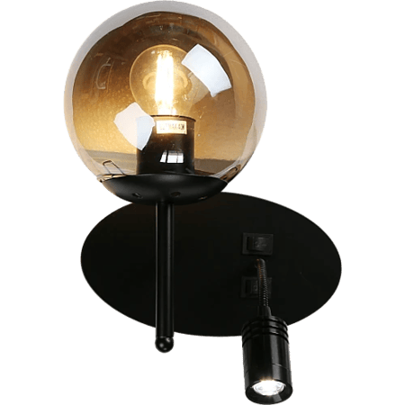 ابليك مودرن مفرد اسود E27*1L