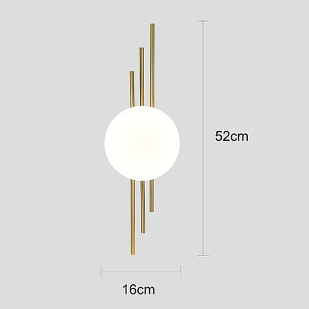 ابليك مودرن زيتي+3اضاءات 7W