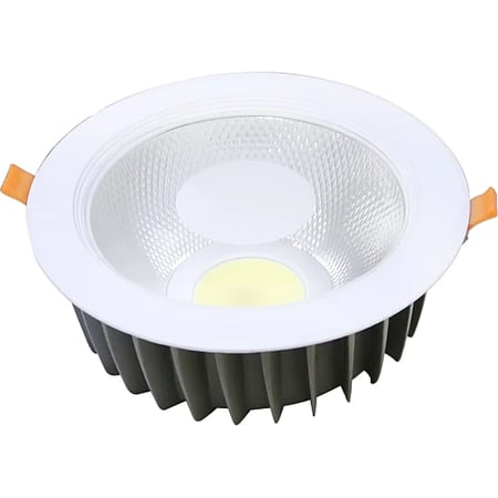 كشاف دفن20سم اوف وايتCOBتوفلLED مدور بعاكس