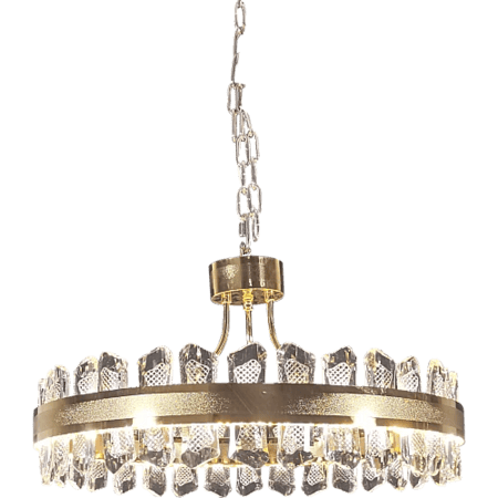 نجف مودرن ذهبي+3اضاءات 48W