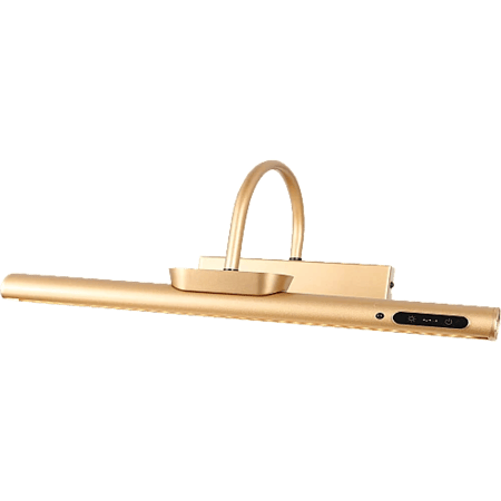 ابليك حائط مغسلة بطارية ذهبي XL طول 50 سم