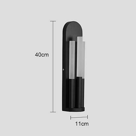 أبليك مودرن أسود+أصفر LED 5W