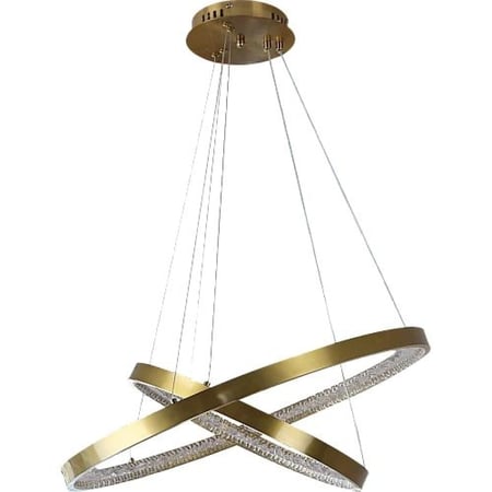 نجف مودرن زيتي+3اضاءات 600*400 65W