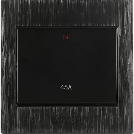 مفتاح مكيف مربع اسود توفل 45 امبير