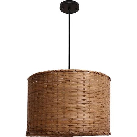 نجف مودرن 2متر بنيE27*1