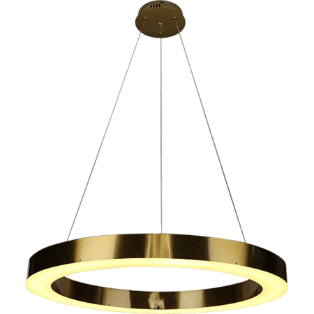 علاقي مودرن قاعدة واحدة زيتي+اصفر 48W