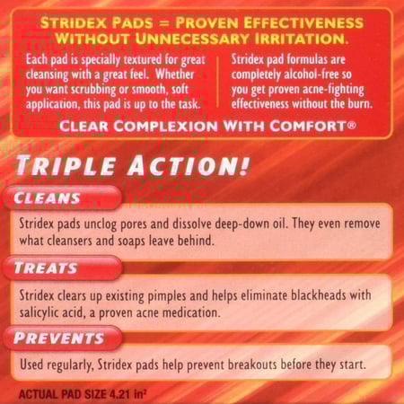 قطن ماكسيموم لمحاربة حب الشباب من استريدكس - 55 قطعة