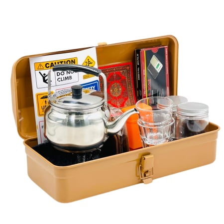 صندوق عزبة شاهي حديد