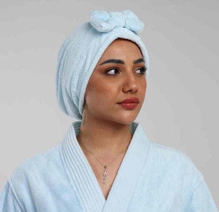 غطاء رأس كلاسيك 25*75 - تركواز