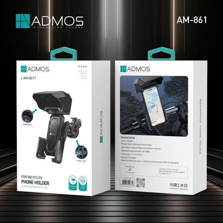 حامل للجوال للدراجات الهوائية والسكوترات