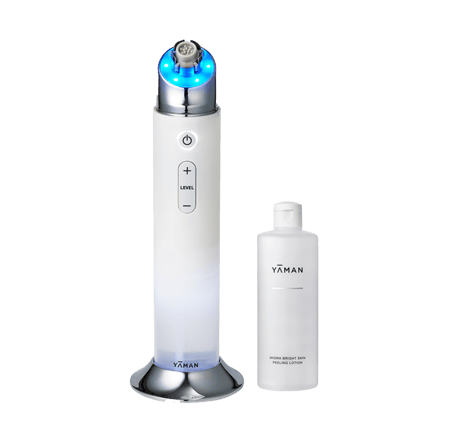 مجموعة التقشير المثالي - Hydra Bright Skin (Device + Lotion)