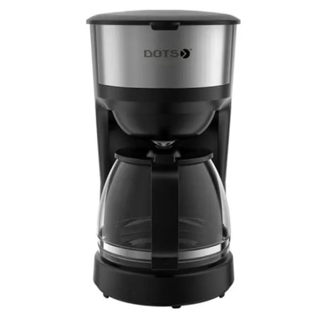 دوتس ماكينة قهوة بالتقطير - 1.25 ليتر - 750 واط - أسود وفضي - BCD1014G1