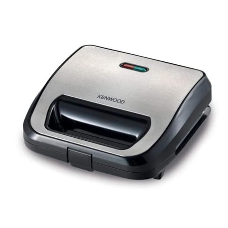 كينوود صانع الساندوتش 3 في 1 - 750 واط - فضي وأسود - SMM02