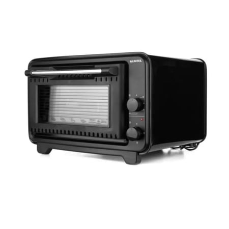 كومتل فرن كهربائي - 36 ليتر - 1420 واط - مفتاحين - أسود - 3235