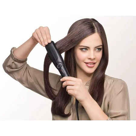 براون مكواة تمليس الشعر ستين هير 3 - 40 واط - أسود - ST 310