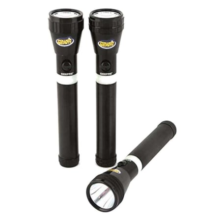 جيباس طقم كشافات LED مقاومة للماء - 3 قطع - أسود - GFL4623