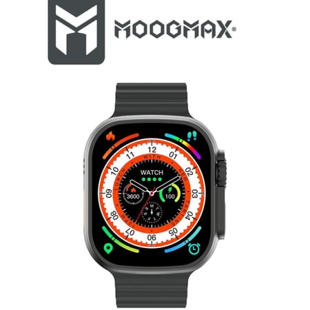 موج ماكس بكج مكون من ساعة الكترونية ذكية وسماعات أذن بلوتوث EARBUDS لاسلكية - SW002