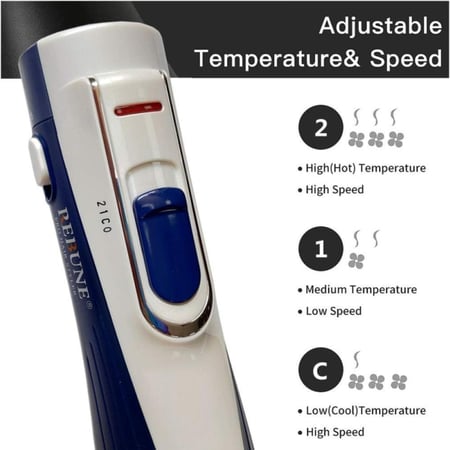 ريبون استشوار 1200 واط - أزرق - RE-2025-2