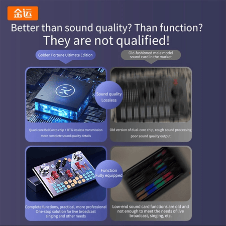 بطاقة صوت لاسلكي مباشر بلوتوث عالي الجودة
