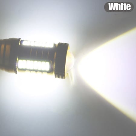 زوج لمبات ليد للسيارة لون ابيض ناصع قوة 6000كالفن