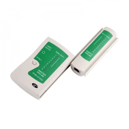 جهاز اختبار كابل الشبكة الاحترافي RJ45 RJ11