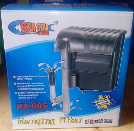 فلتر خارجي لأحواض السمك HX-005