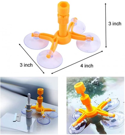 طقم اصلاح كسور الزجاج الأمامي للسيارة