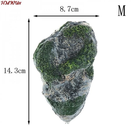 ديكور ارض الاحلام وهو ديكور يشبه الحجارة اللتي تطفو في وسط الحوض وكانها تعوم بشكل غريب يشبه الاحلام - صغير