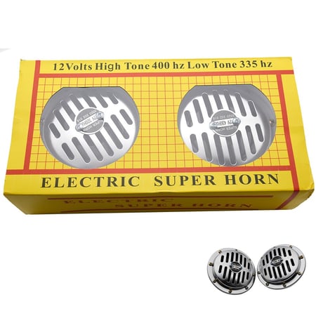 زوج مكبر صوت للسيارة من الكتريك سوبر هورن