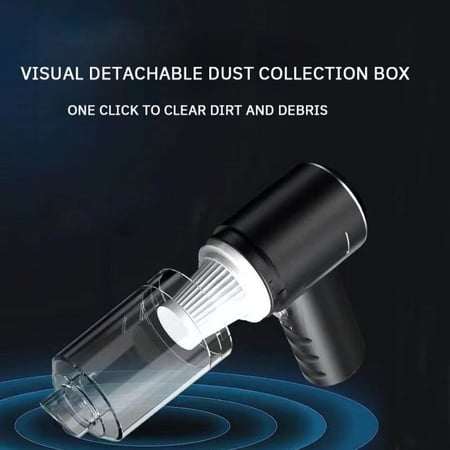 مكنسة كهربائية لاسلكية قابلة لاعادة الشحن السريع عبر كابل تايب سي