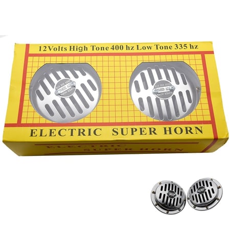 زوج مكبر صوت للسيارة من الكتريك سوبر هورن