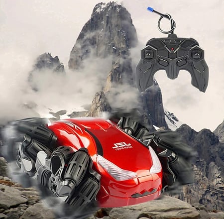 سيارة لاسلكية قابلة للشحن مع ريمونت كنترول للتحكم عن بعد